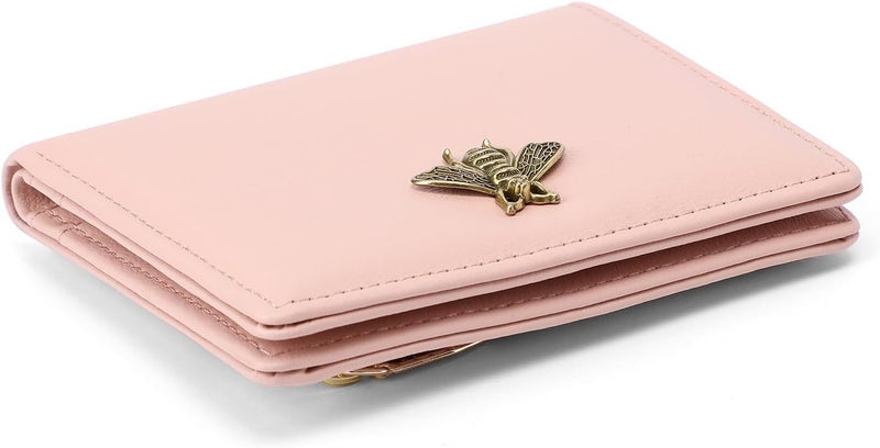 Altally Small Women Wallet RFID Blocking Bifold Pocket Wallet Slim Compact Ladies Purse Mini Wallets For Women (Pink) - Image 4